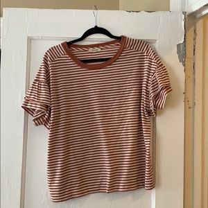 Madewell Ruffle Sleeve Tee